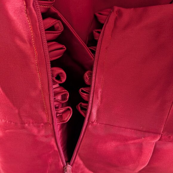 Imad Eduso Ife Silk Midi Dress Size 4 Wedding Guest Cocktail Party - Picture 11 of 11